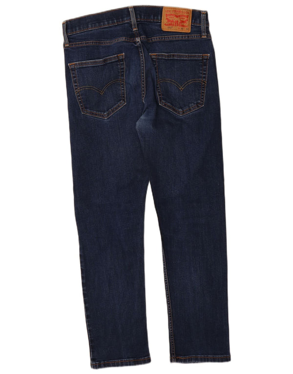 Męskie jeansy LEVI'S 502 Tapered W31 L30 Granatowa bawełna