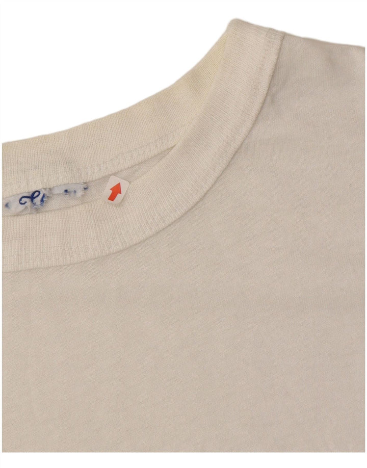 Vintage męski t-shirt z grafiką DC Comics 1991 DC Comics, duży, biały