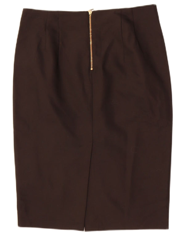 Zara Womens Pencil Skirt Medium W28  Black Polyester