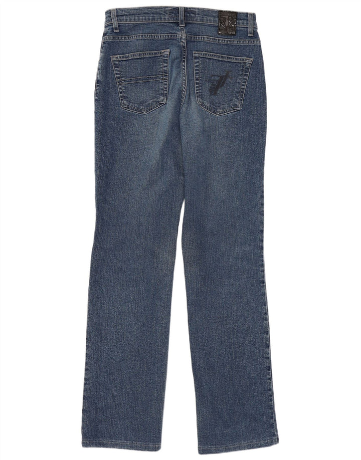 Damskie proste dżinsy Trussardi W28 L30 Niebieskie