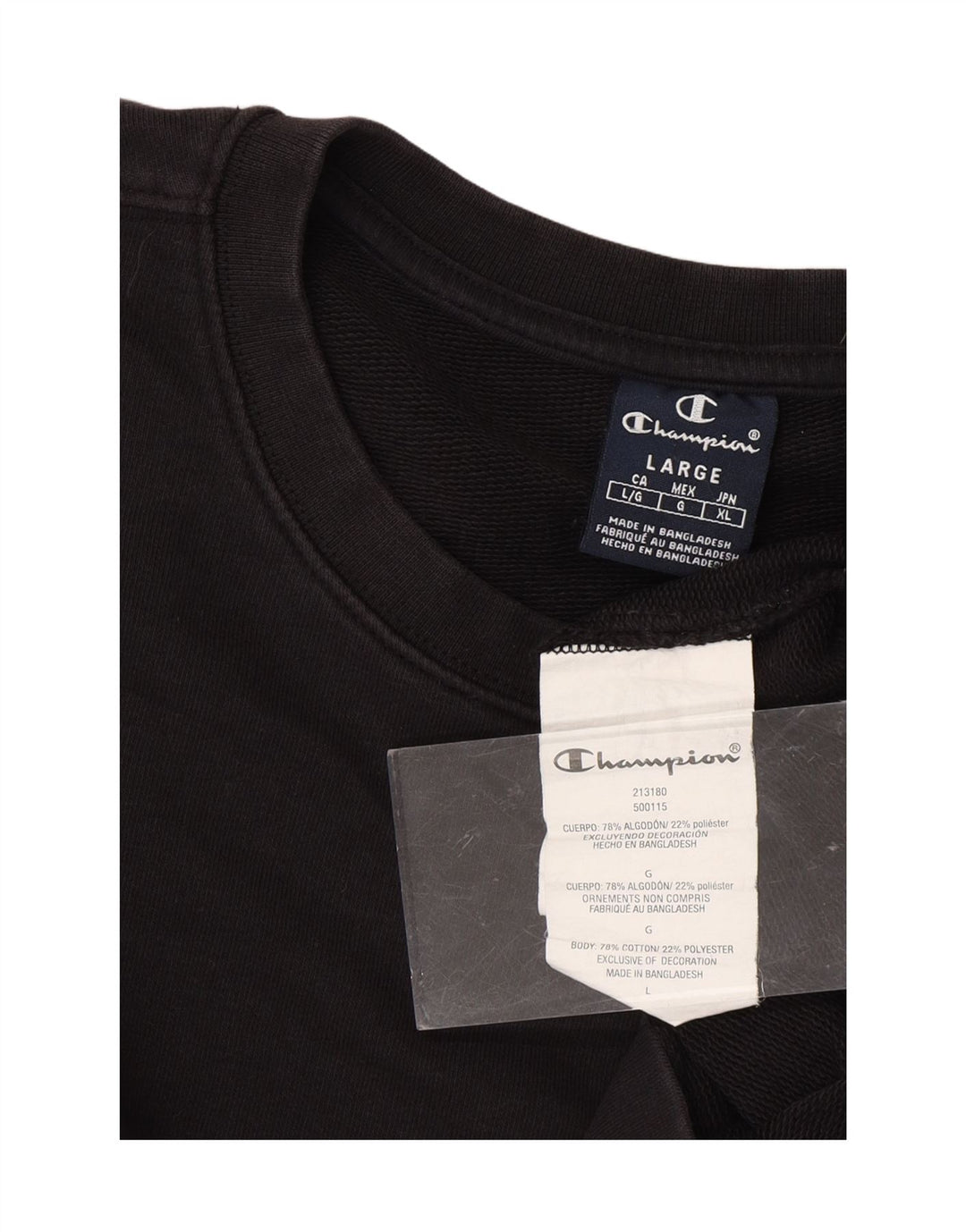 Mens Graphic Sweatshirt Jumper Large Vintage Champion and Second-Hand Champion from Messina Hembry 