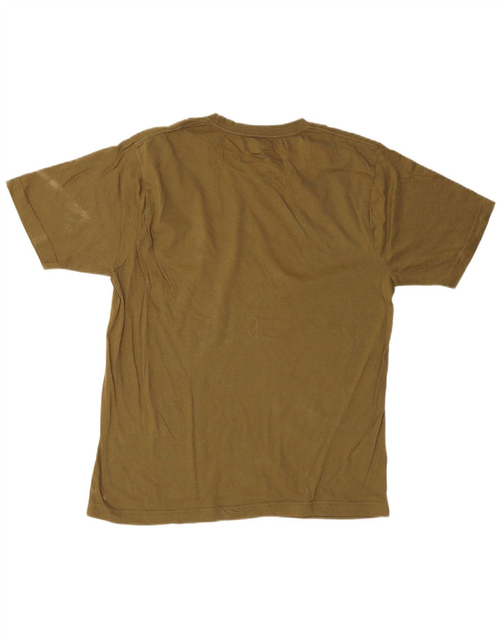 T-shirt męski Dkny, duży, bawełniany khaki