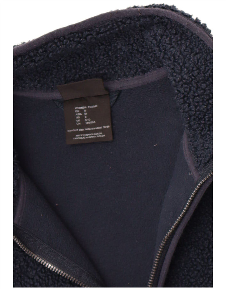 Damska kurtka polarowa Jack Wolfskin Longline UK 8/10, mała, granatowa