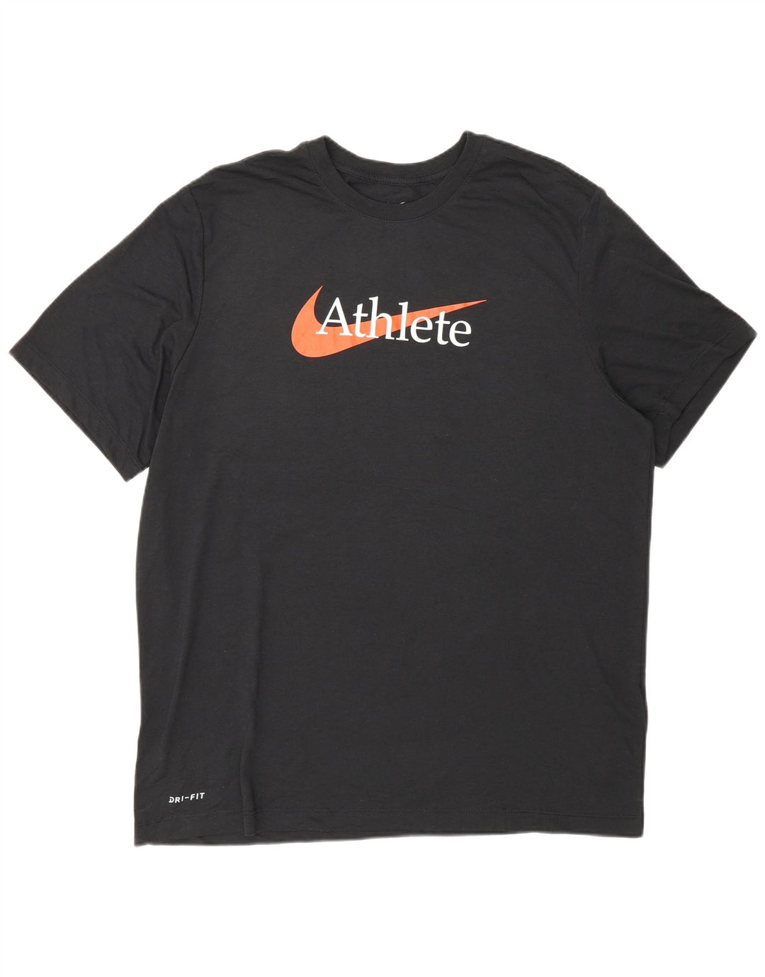 Męski T-shirt z grafiką Nike Dri Fit, XL, czarny, poliester