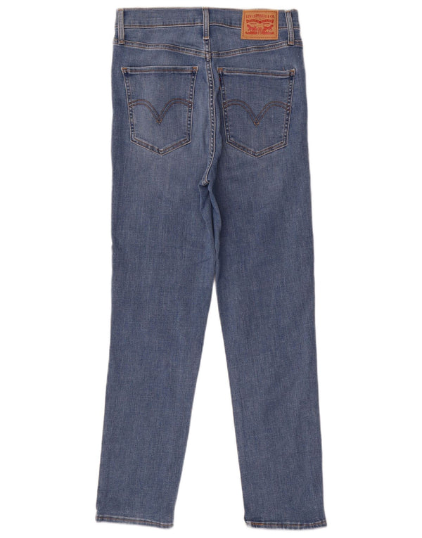 Damskie jeansy Levi's Mile High Slim W29 L27 Niebieska bawełna