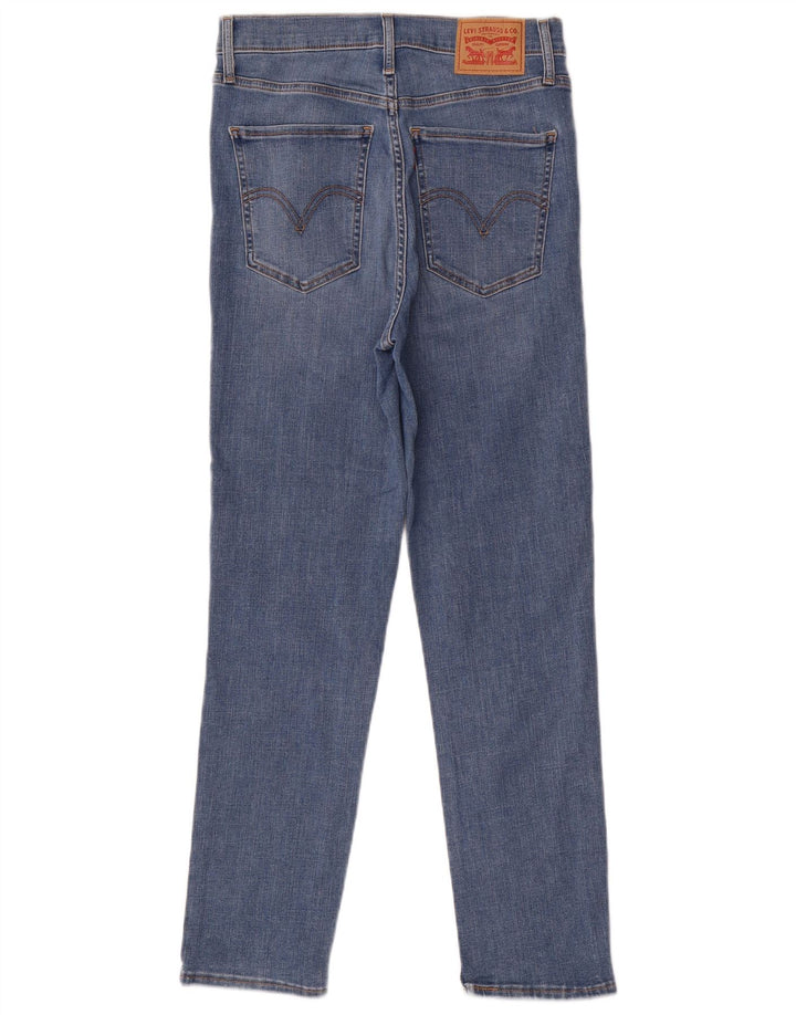 Damskie jeansy Levi's Mile High Slim W29 L27 Niebieska bawełna