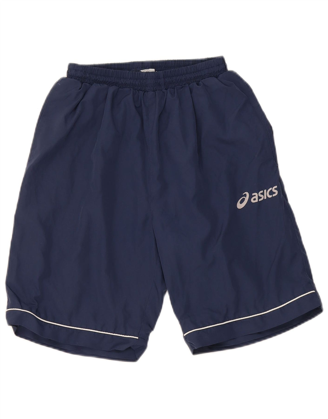 Męskie spodenki sportowe Asics, małe, granatowe, z poliestru