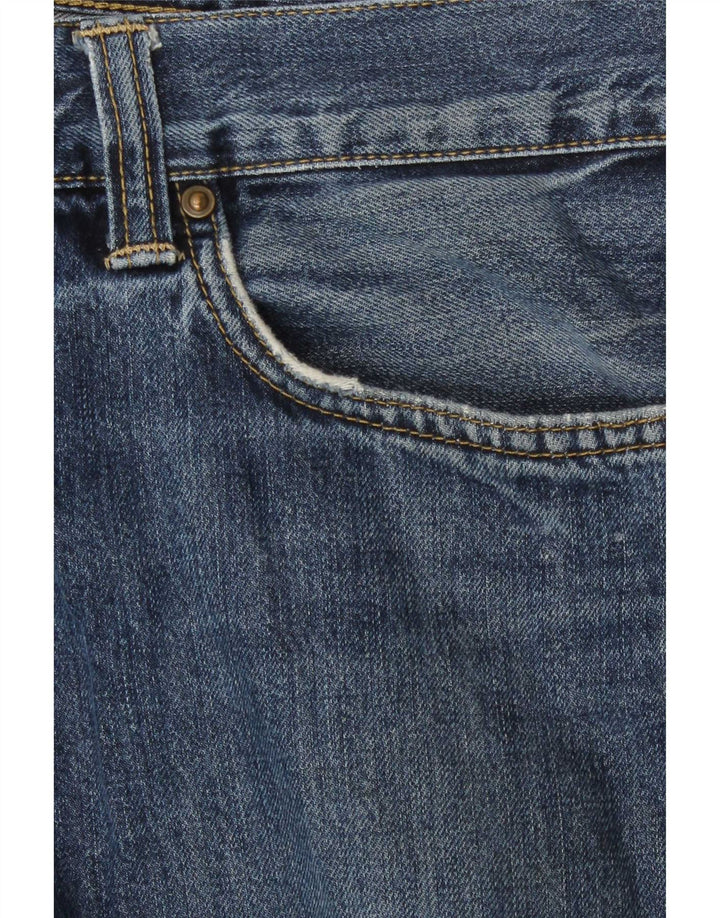 Męskie proste dżinsy Carhartt W34 L34 Niebieskie bawełniane