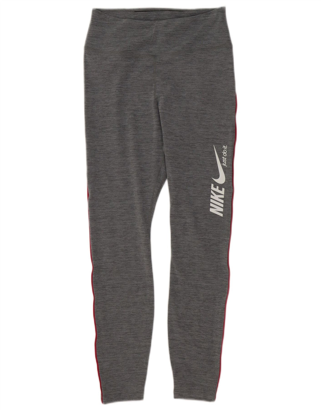 Damskie legginsy Nike Dri Fit Graphic UK 10, małe, szare, poliestrowe