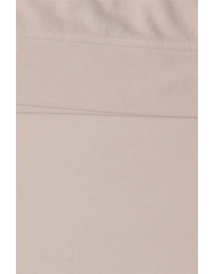 Damski sweter oversize LEVI'S UK 10, mały, biały, bawełniany