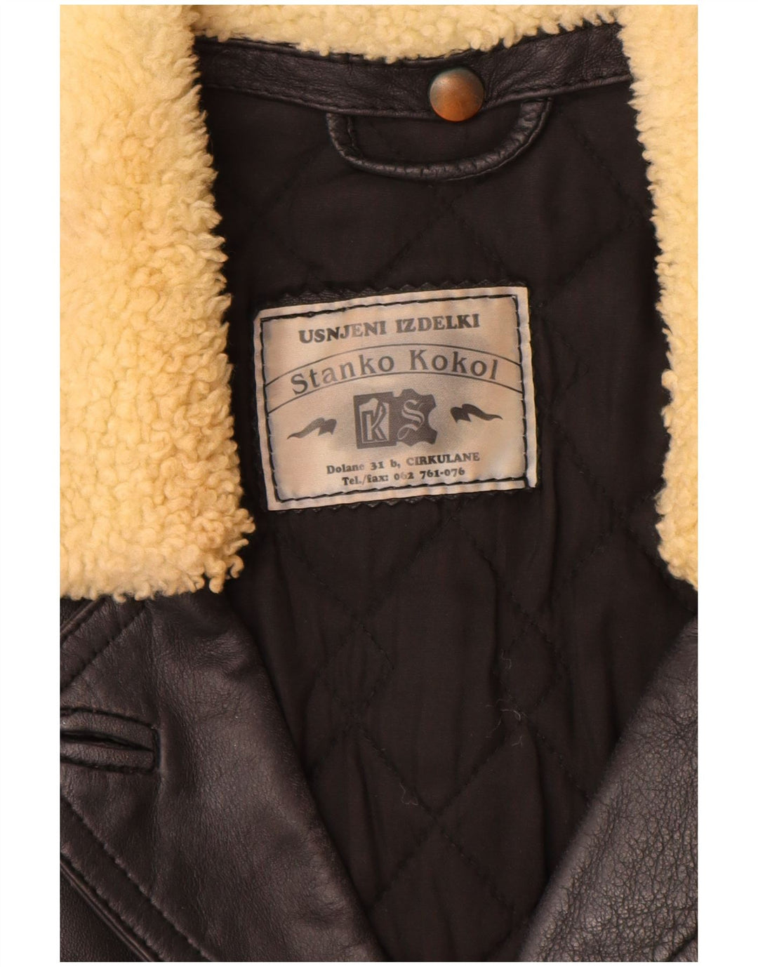 Płaszcz damski Vintage UK 10 Small Black