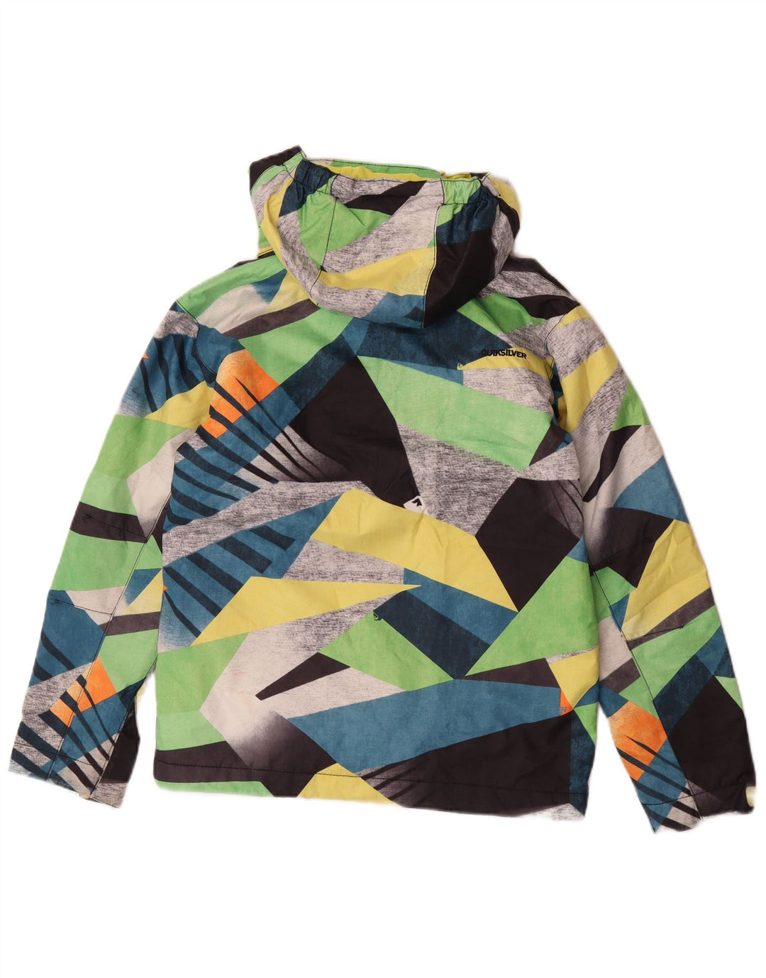 Chłopięca kurtka wiatrówka Quiksilver 11-12 lat, wielobarwna, geometryczna