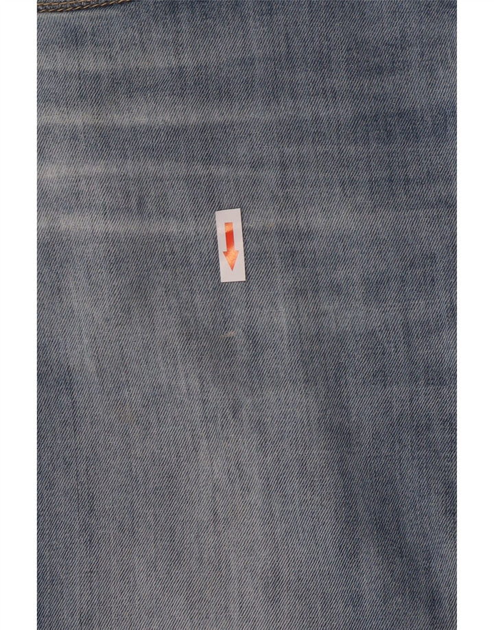 Męskie proste dżinsy Armani W32 L28 Niebieskie bawełniane