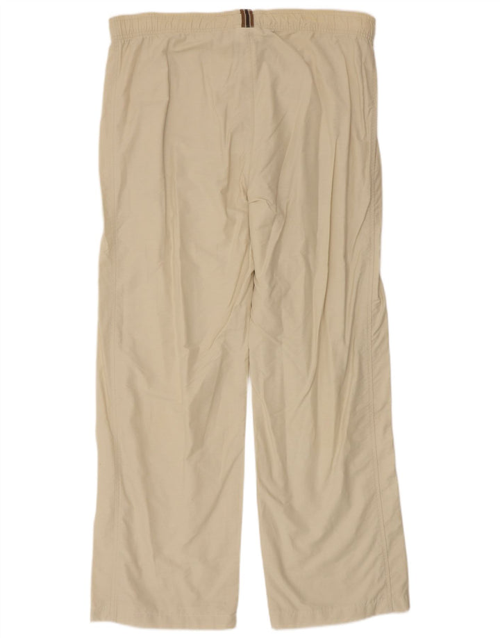 Męskie proste spodnie typu casual, CHAMPION, duże W36 L29 w kolorze złamanej bieli, bawełna