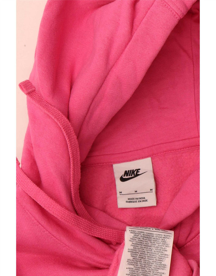 Męski sweter z kapturem Nike, średni, różowy, bawełniany