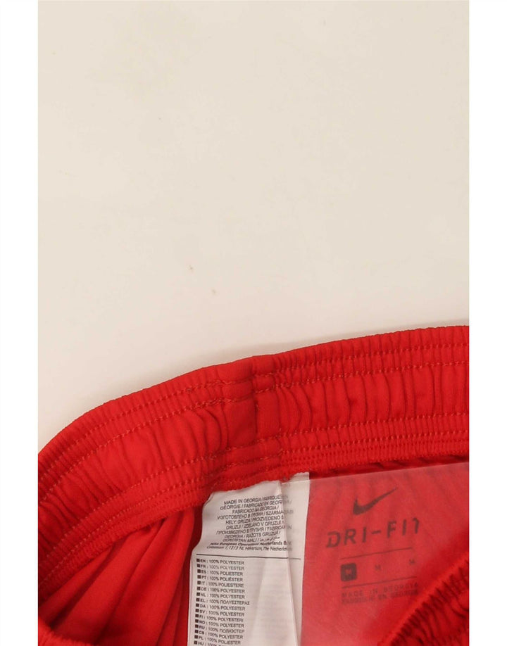 Męskie spodenki sportowe Nike Dri Fit, średni czerwony poliester