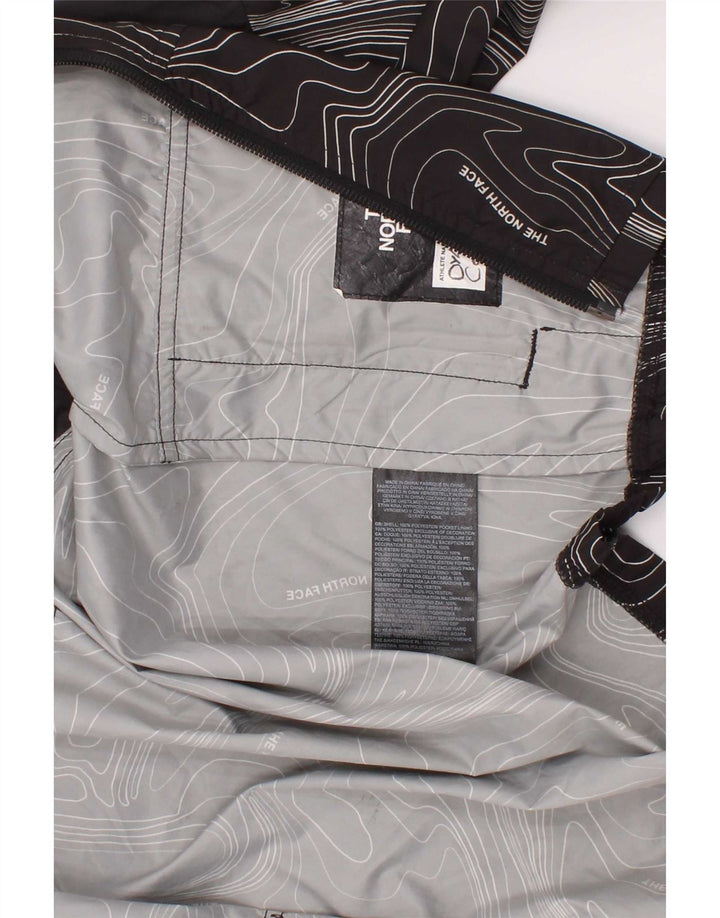 Chłopięca kurtka przeciwdeszczowa z kapturem The North Face, 7-8 lat, mała, czarna