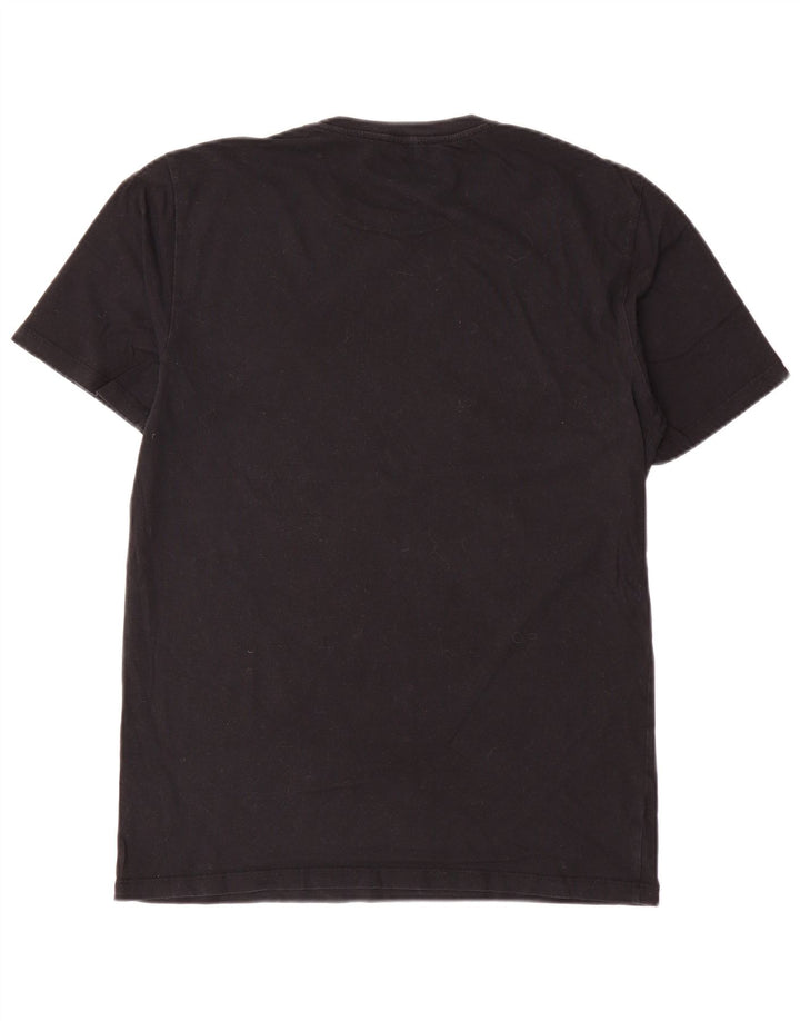 Męska koszulka T-shirt Reiss, średnia czarna
