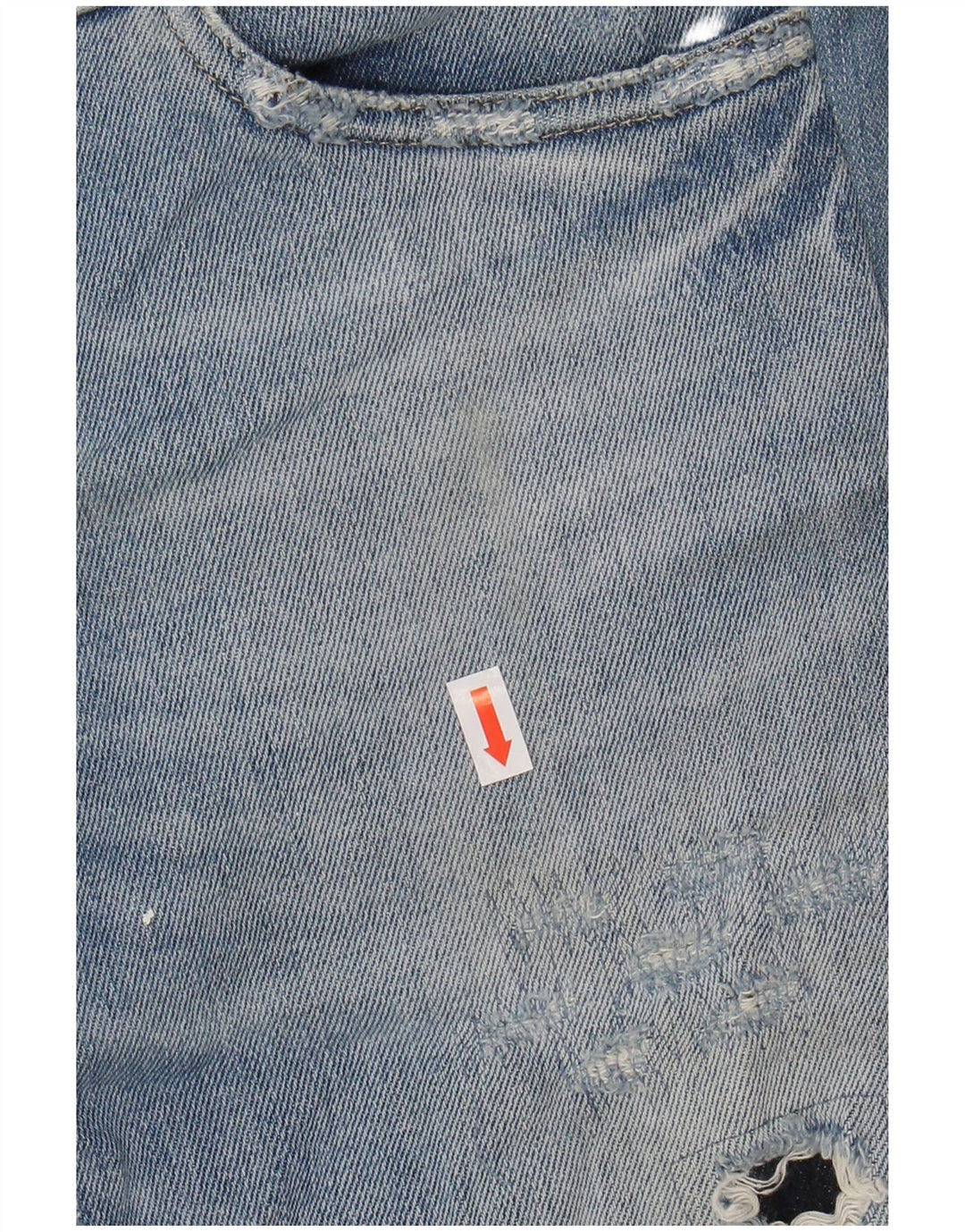 DOLCE & GABBANA Damskie jeansy slim w trudnej sytuacji IT 44 Medium W30 L32 Niebieskie