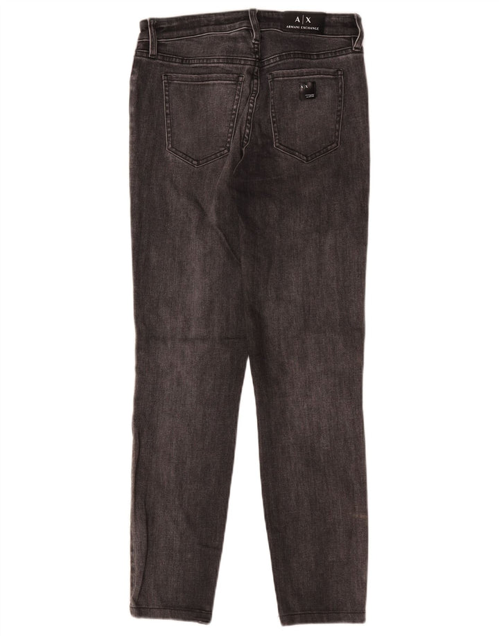 Damskie jeansy Super Skinny Armani Exchange W25 L26 Szare