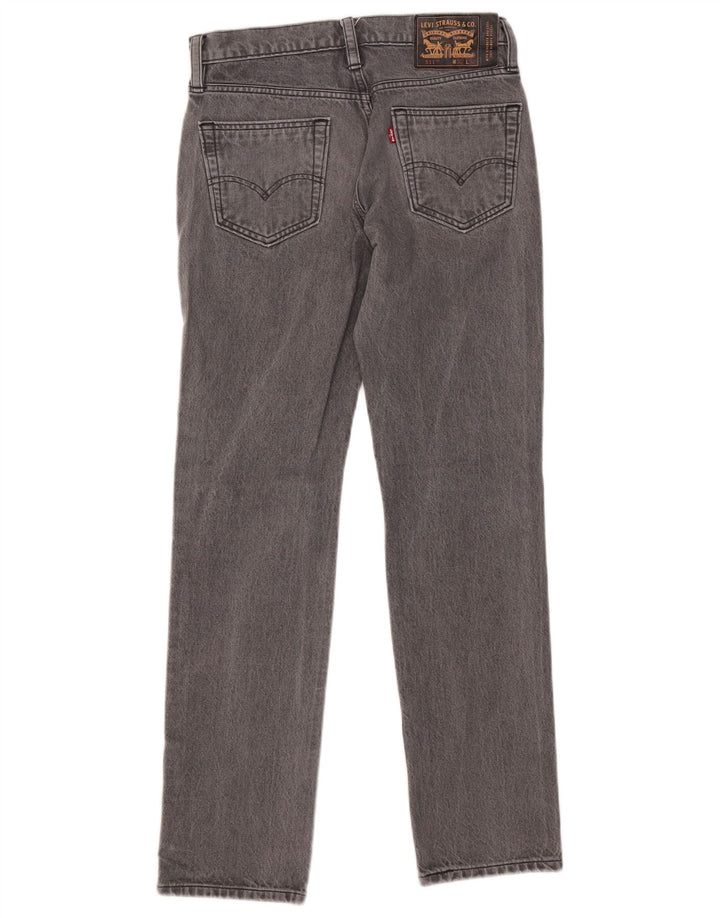 Męskie jeansy LEVI'S 511 Slim W30 L32 Szara bawełna