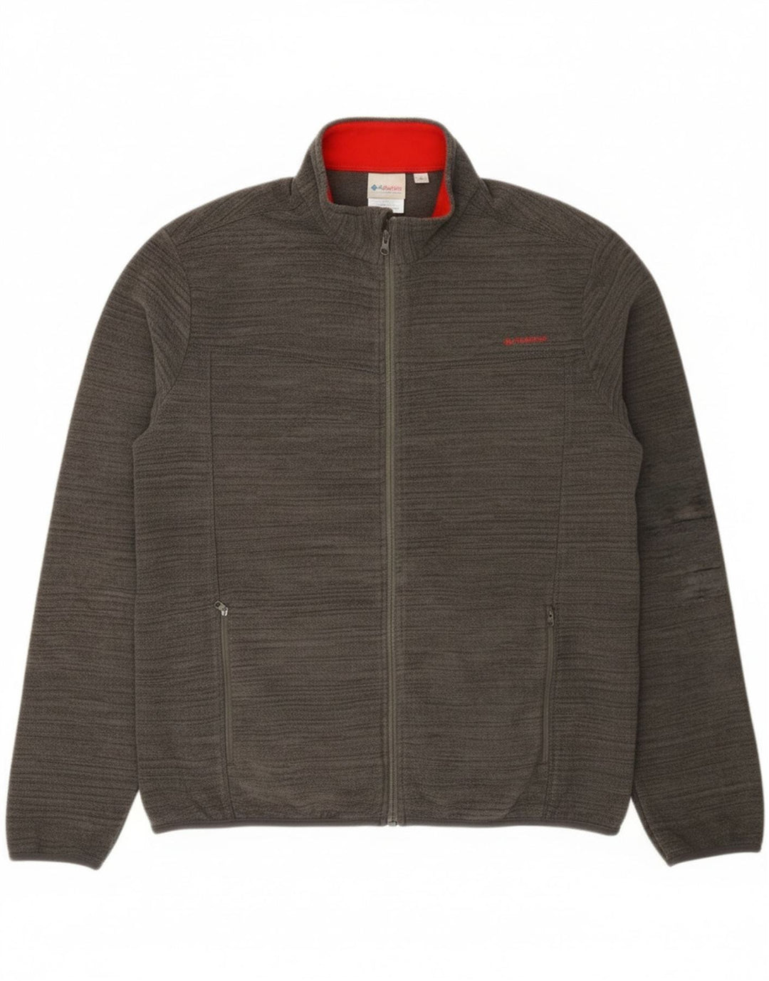 Męska kurtka polarowa Decathlon UK 42 XL, szara