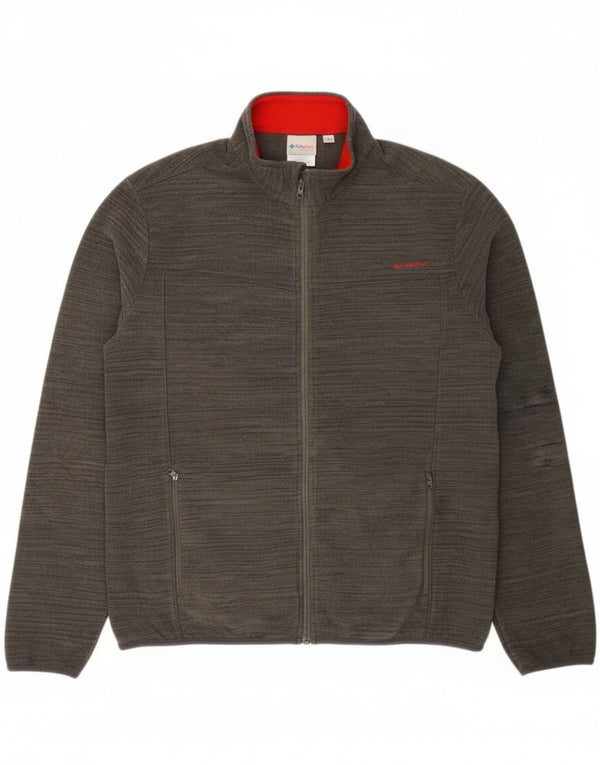 Męska kurtka polarowa Decathlon UK 42 XL, szara