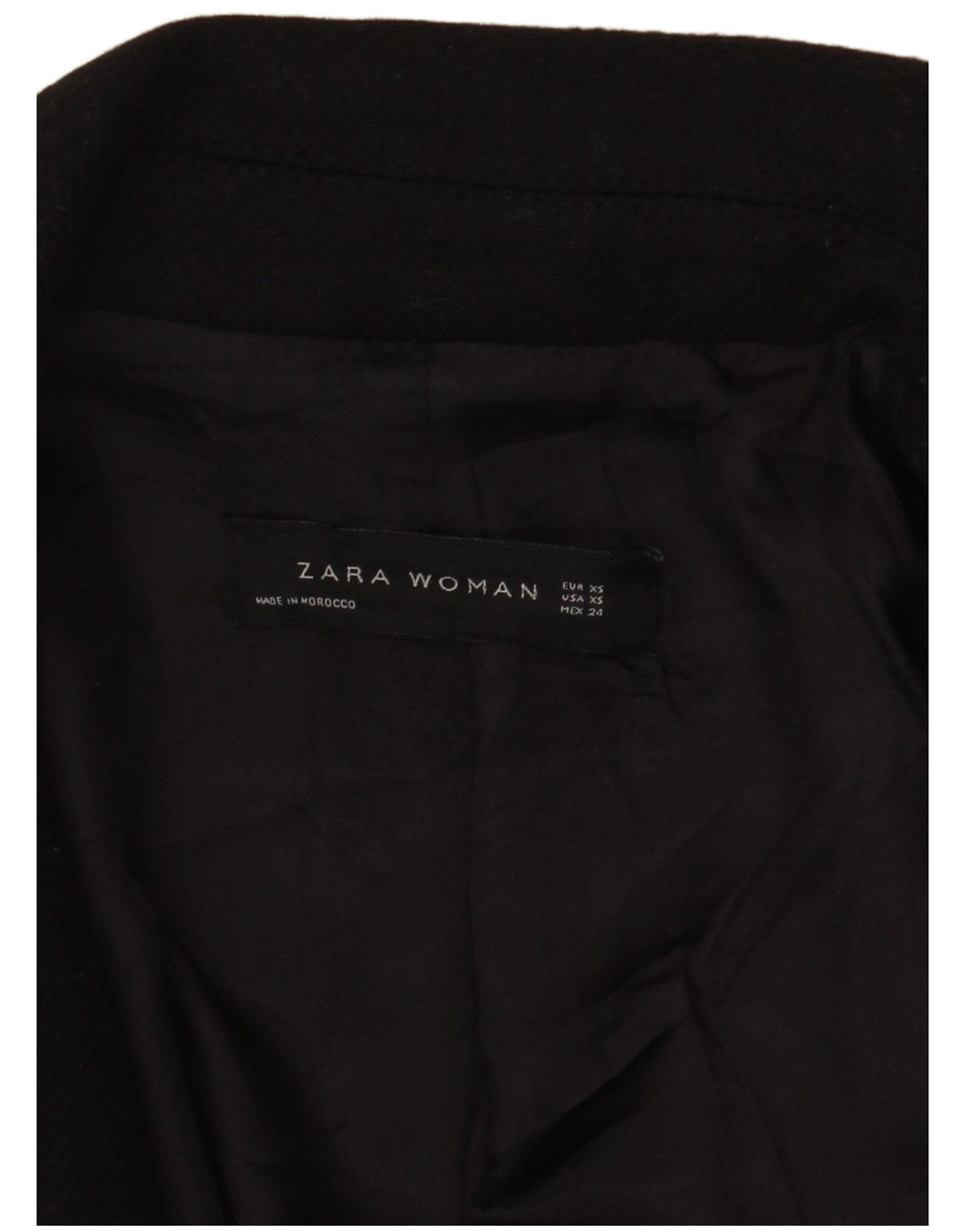 Płaszcz damski Zara UK 6 XS czarny