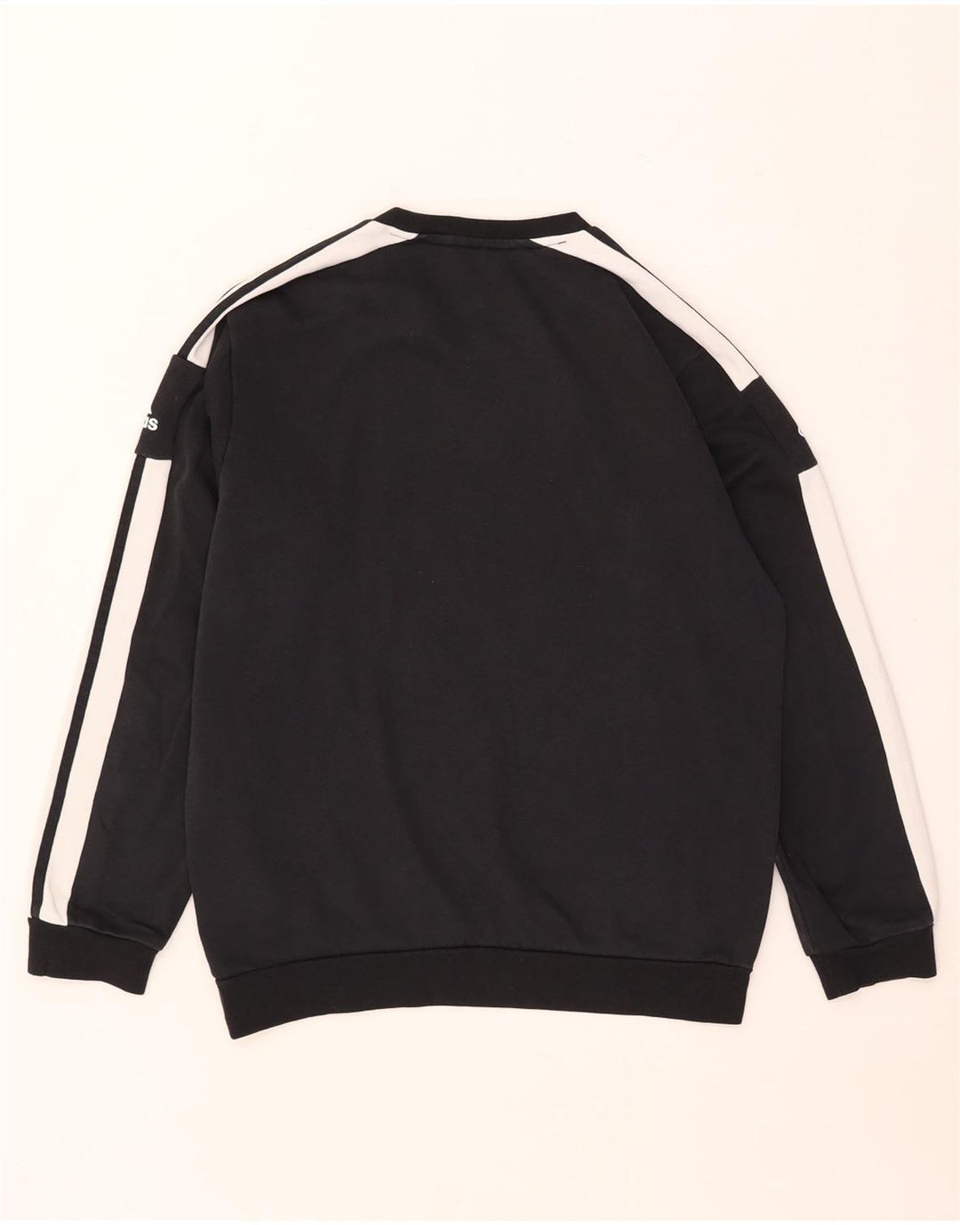 Męska bluza Adidas z grafiką, średnia czarna, bawełniana z blokami kolorów