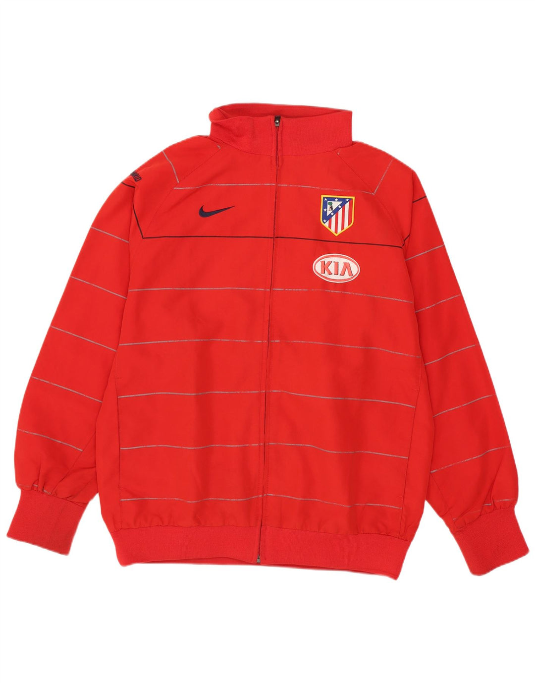 Chłopięca kurtka dresowa Nike Graphic 13-14 lat XL, poliester w czerwone paski