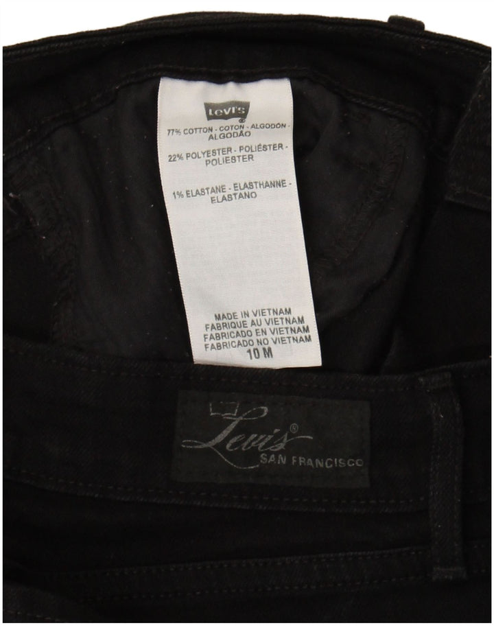 Damskie jeansy Levi's Bootcut US 10 Large W32 L31 Czarna bawełna