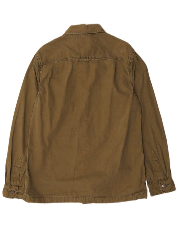 Męska koszula wierzchnia Superdry, duża, bawełniana khaki