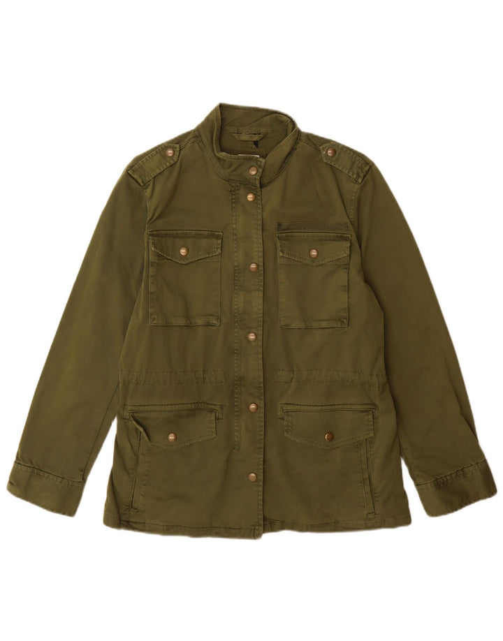Damska kurtka wojskowa Gap Oversize UK 10 Small, zielona bawełniana