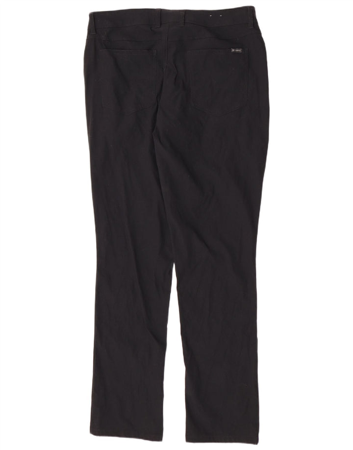 Męskie spodnie codzienne Columbia Regular W34 L32 Czarny nylon