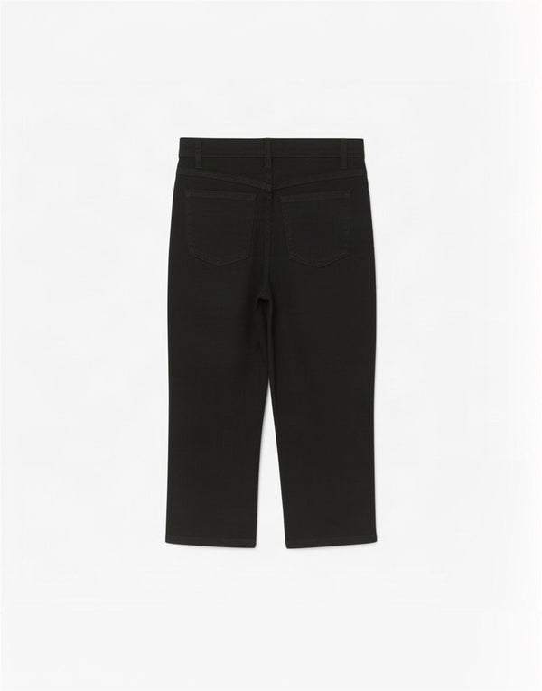 Marks & Spencer Damskie dżinsy Capri UK 14 Medium W30 L22 Czarna bawełna