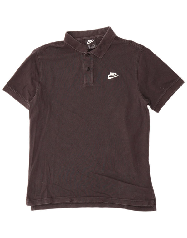 Męska koszulka polo Nike, średnia czarna, bawełniana
