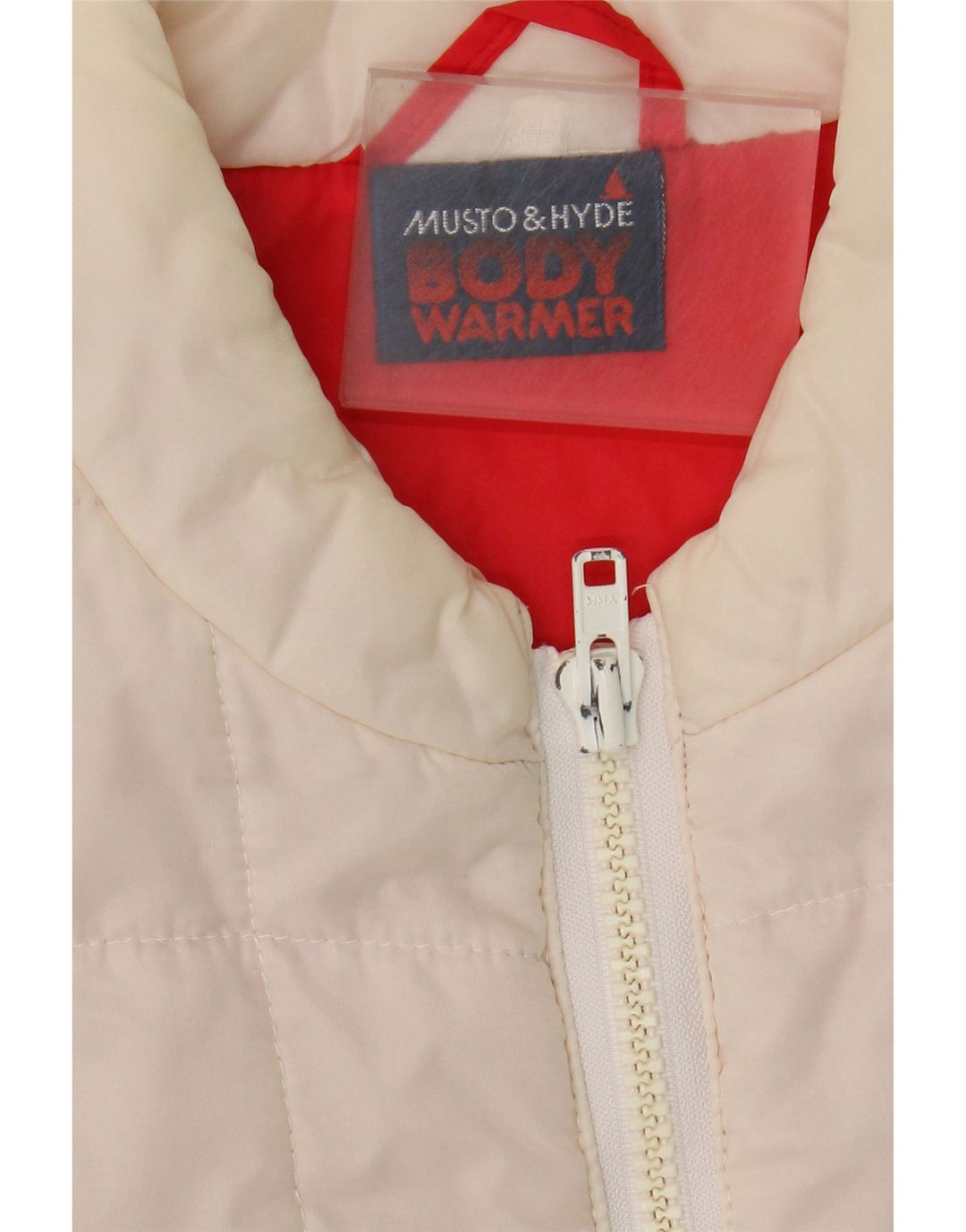 Męska wyściełana kamizelka Musto UK 38 Średni wielobarwny nylon z blokami kolorów