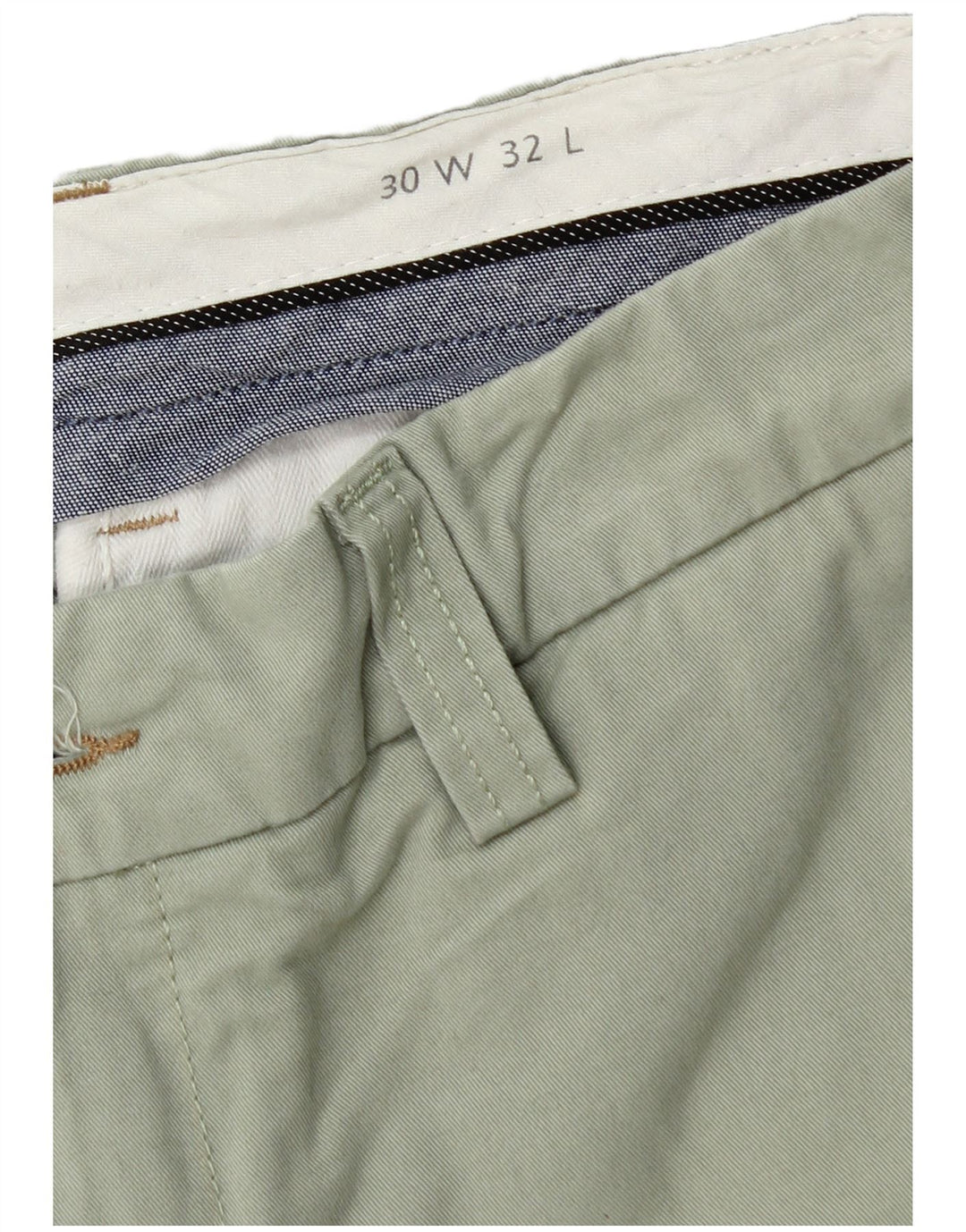 Męskie spodenki chino Jack Wills W30, średnia zielona bawełna