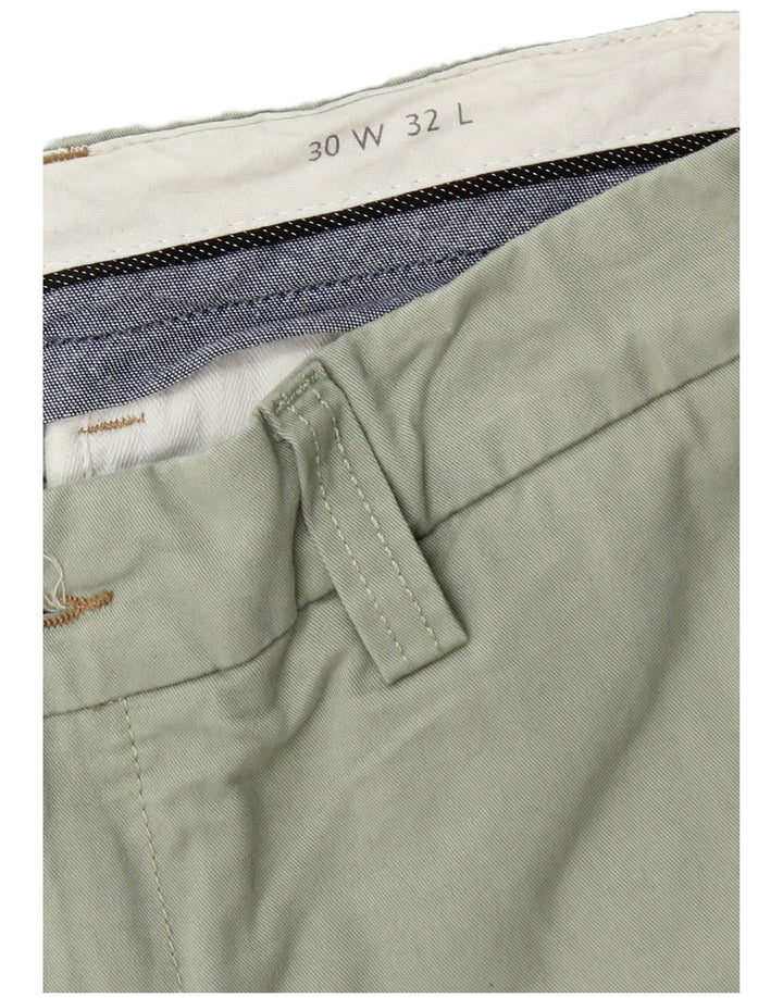 Męskie spodenki chino Jack Wills W30, średnia zielona bawełna