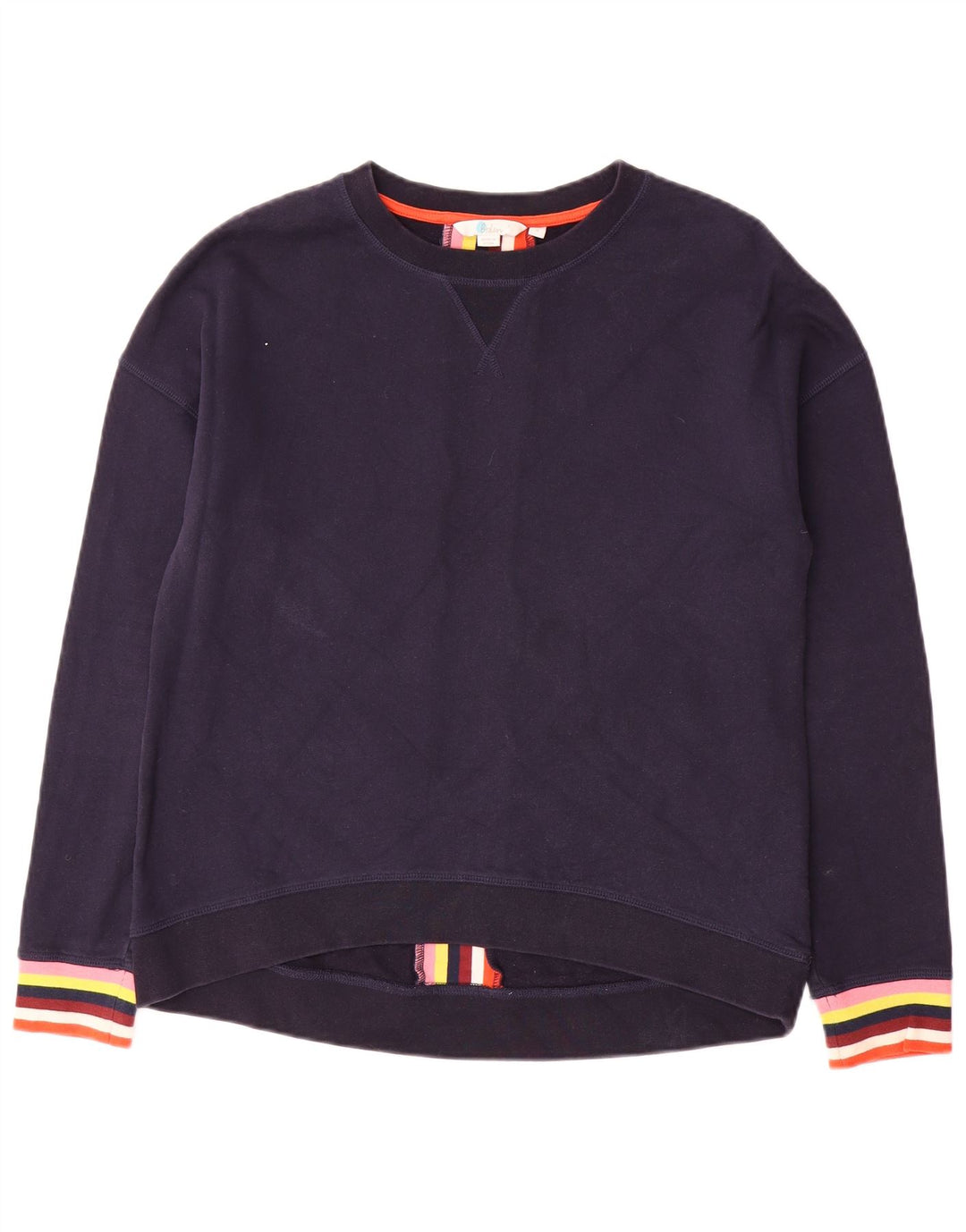 Bluza damska Boden Sweter UK 14 Średni granatowy, bawełniany w paski