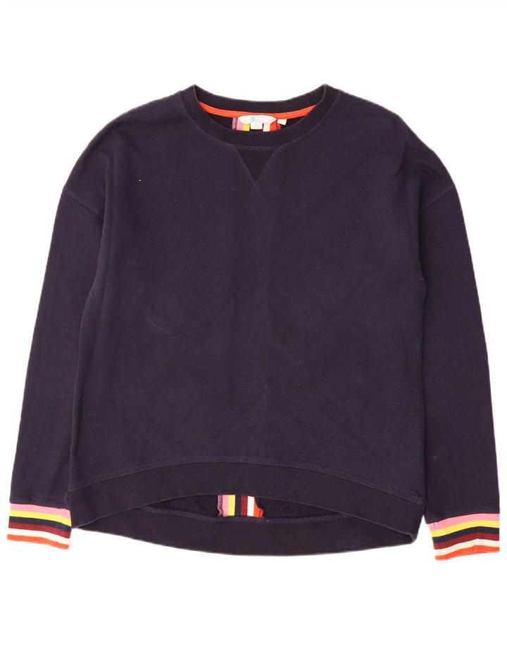 Bluza damska Boden Sweter UK 14 Średni granatowy, bawełniany w paski