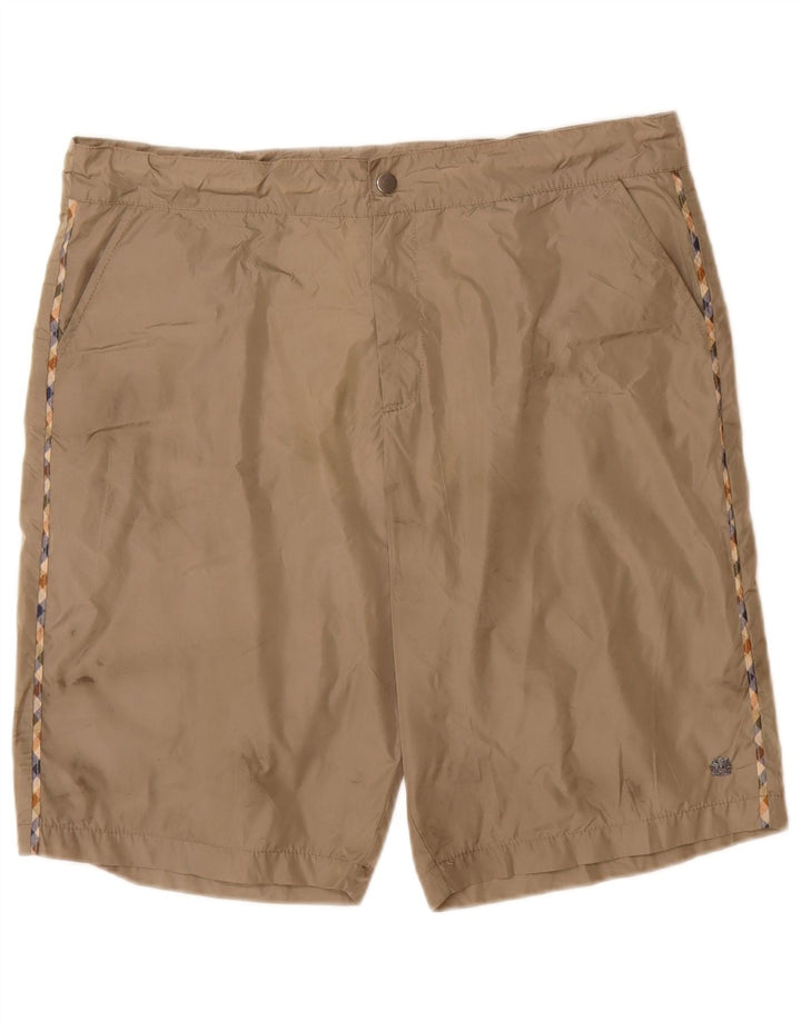 Męskie spodenki chino Aquascutum IT 50 Large W36 Szary poliamid