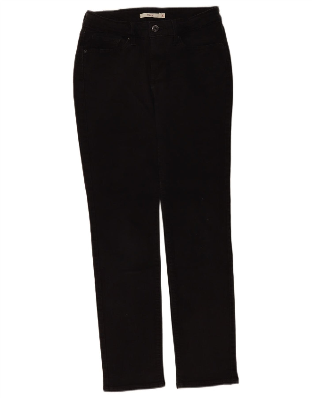 Damskie jeansy LEVI'S 712 Slim W27 L28 Czarne