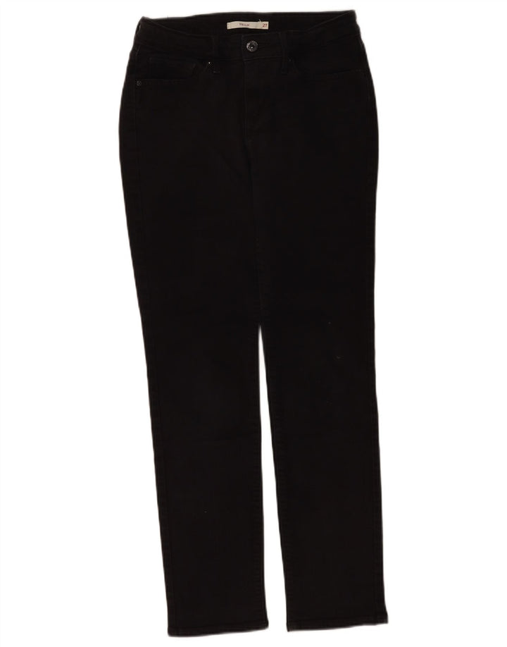 Damskie jeansy LEVI'S 712 Slim W27 L28 Czarne
