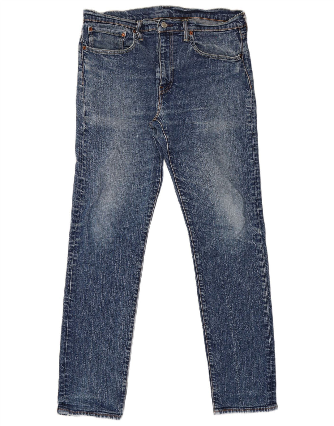 Męskie jeansy Levi's 502 zwężane W34 L34 niebieska bawełna