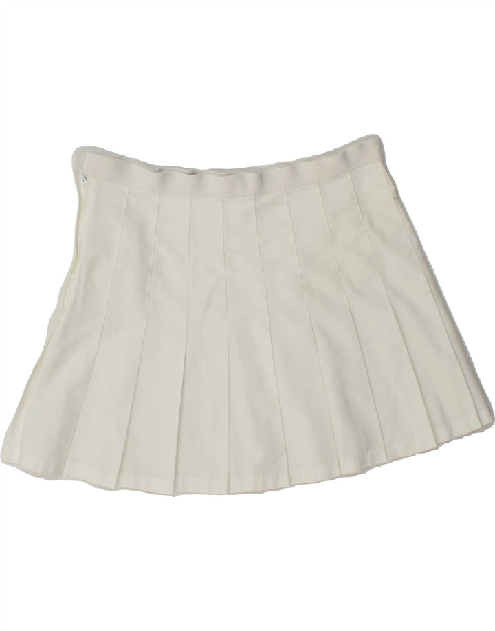 FILA Womens Pleated Tennis Skirt IT 44 Medium W30  White Polyester Vintage Fila and Second-Hand Fila from Messina Hembry 
