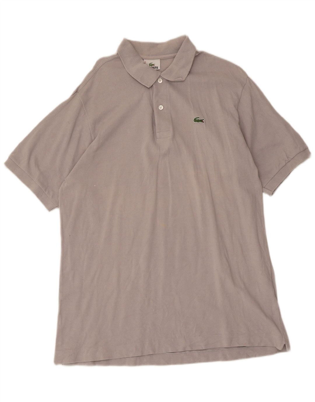 Męska koszulka polo Lacoste, rozmiar 6, XL, szara, bawełniana