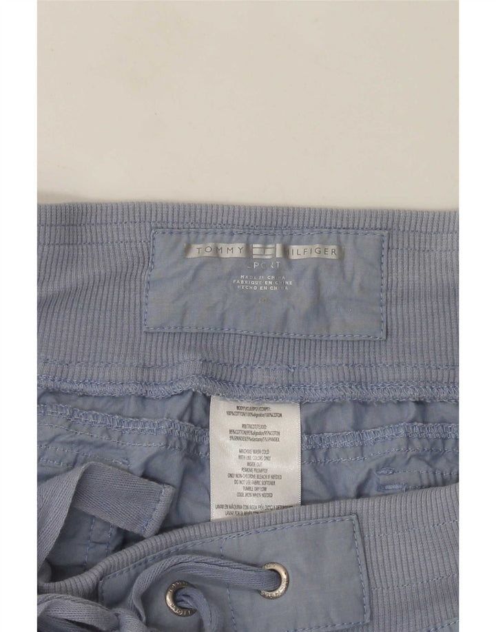 Spodnie damskie Capri Tommy Hilfiger Medium W30 L22 Niebieskie bawełniane
