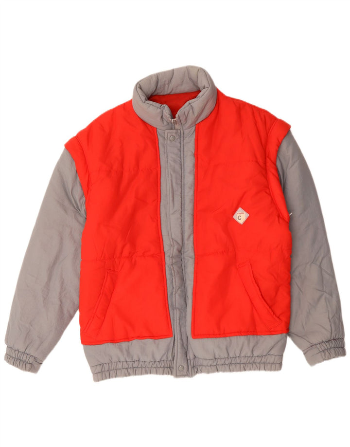 Męska ocieplana kurtka Carrera UK 40, duża, czerwona, poliamidowa