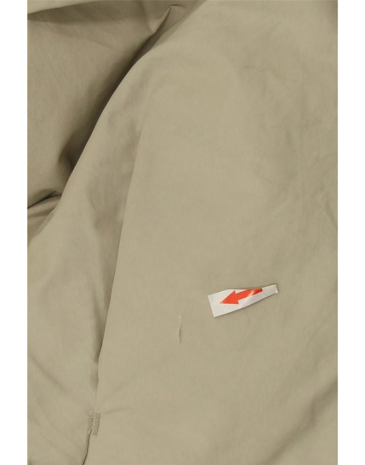 Damska kurtka oversize Zara z wyściełaną wkładką UK 10, mała, szara, bawełniana